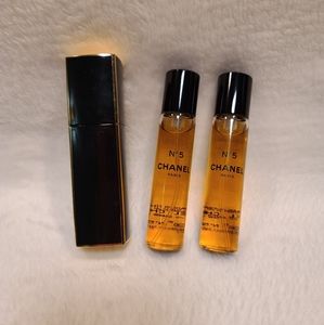 Chanel No5 EDP, One Purse Spray (Twist And Spray) With 2 Refills, 3x20ml (0.7oz)